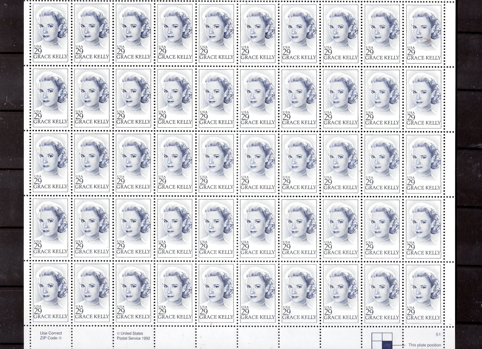 GRACE KELLY PRINCESS of Monaco Actress Sheet is Complete - but