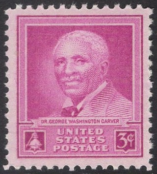 50 Dr GEORGE WASHINGTON CARVER Agriculture Botany Teacher