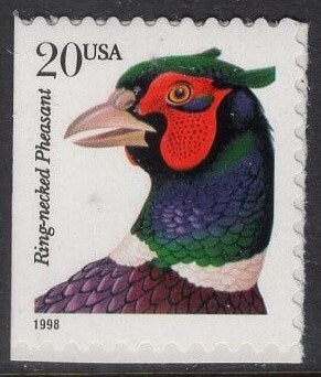 20 PHEASANT Ring-necked - Self-adhesive