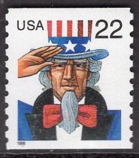 UNCLE SAM in TOP Hat 22c